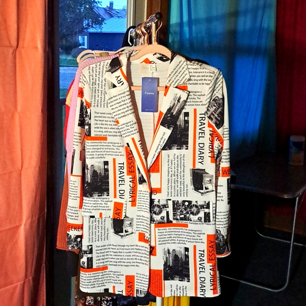 Floerns blazer, jacket.